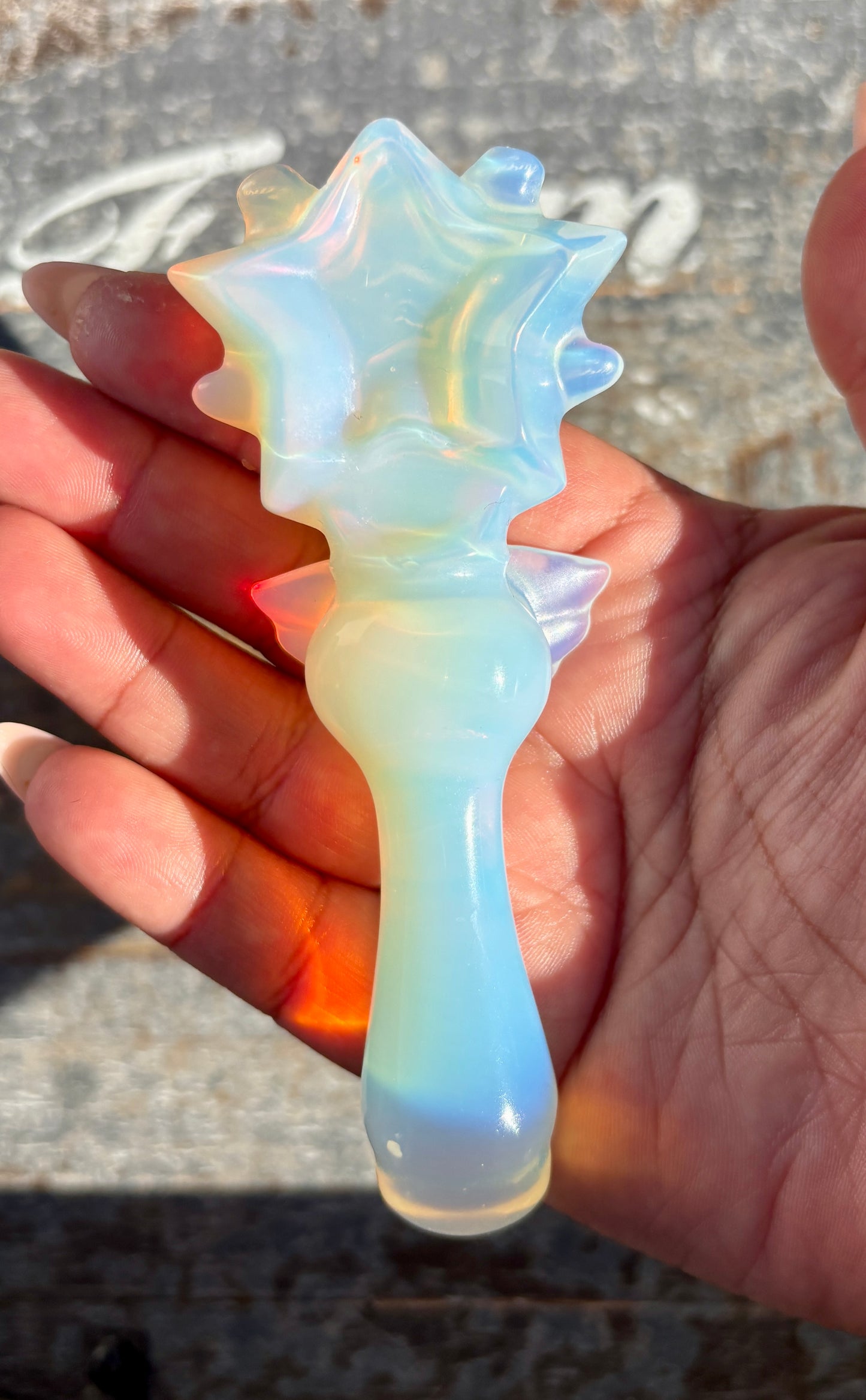 One (1) Opalite Star Wand