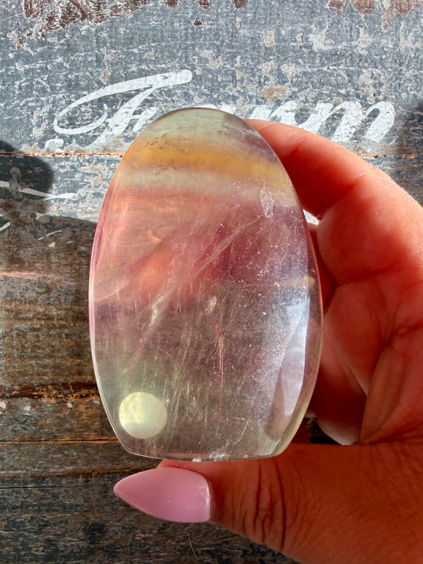 Gorgeous Candy Fluorite Freeform | Opt O
