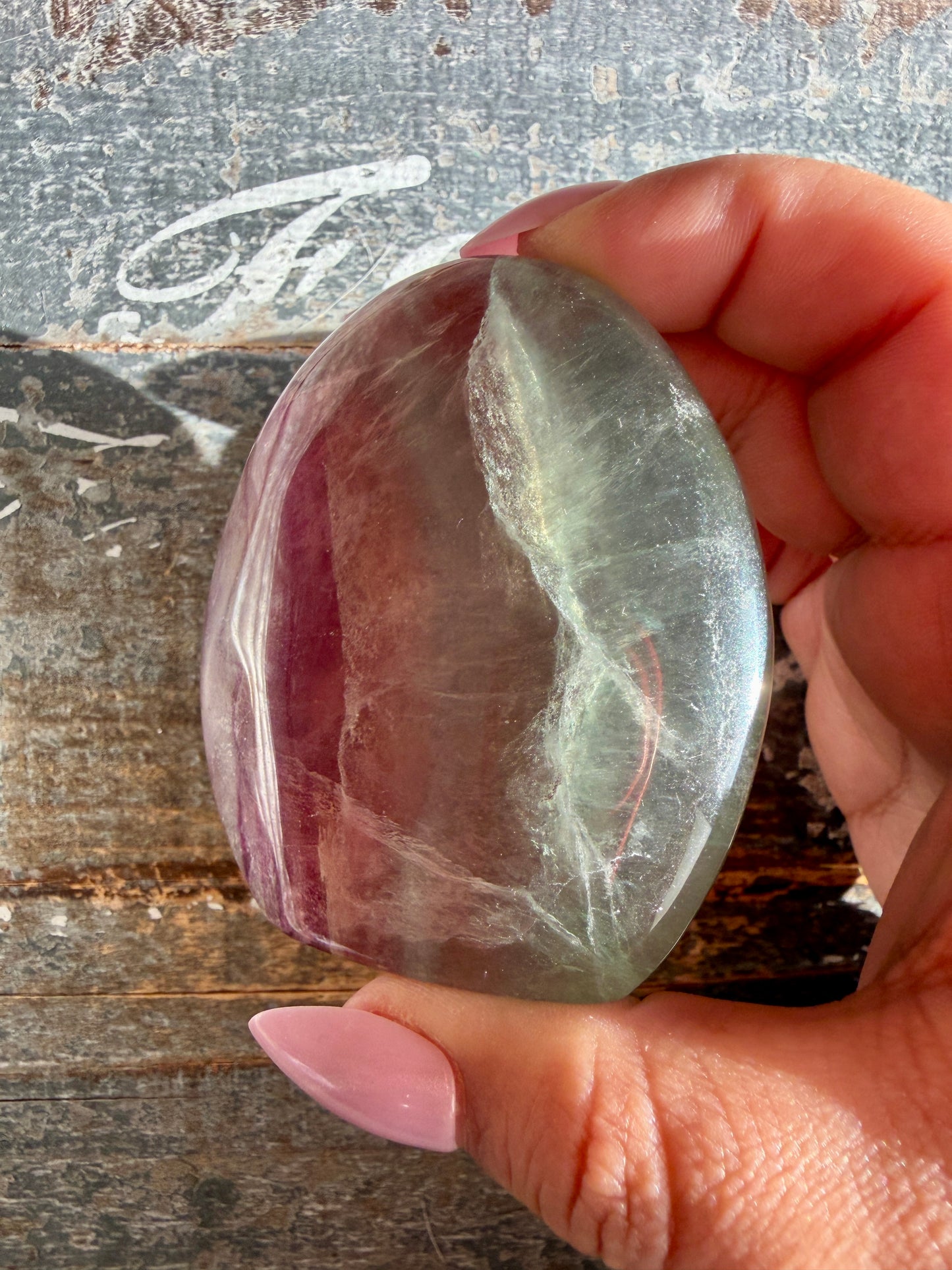 Gorgeous Candy Fluorite Freeform | Opt J