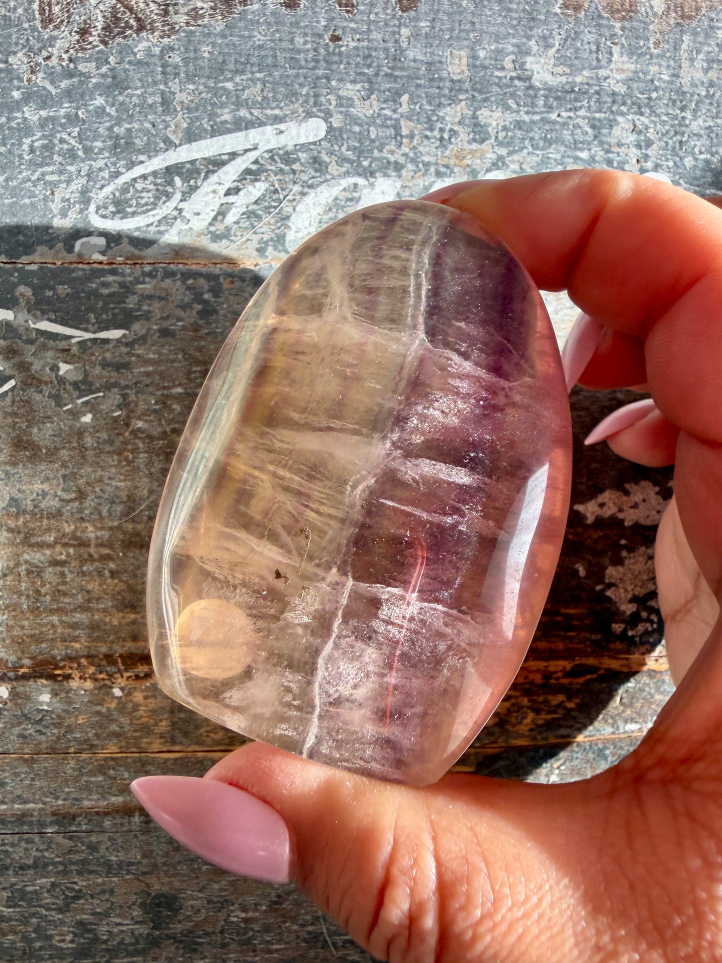 Gorgeous Candy Fluorite Freeform | Opt H
