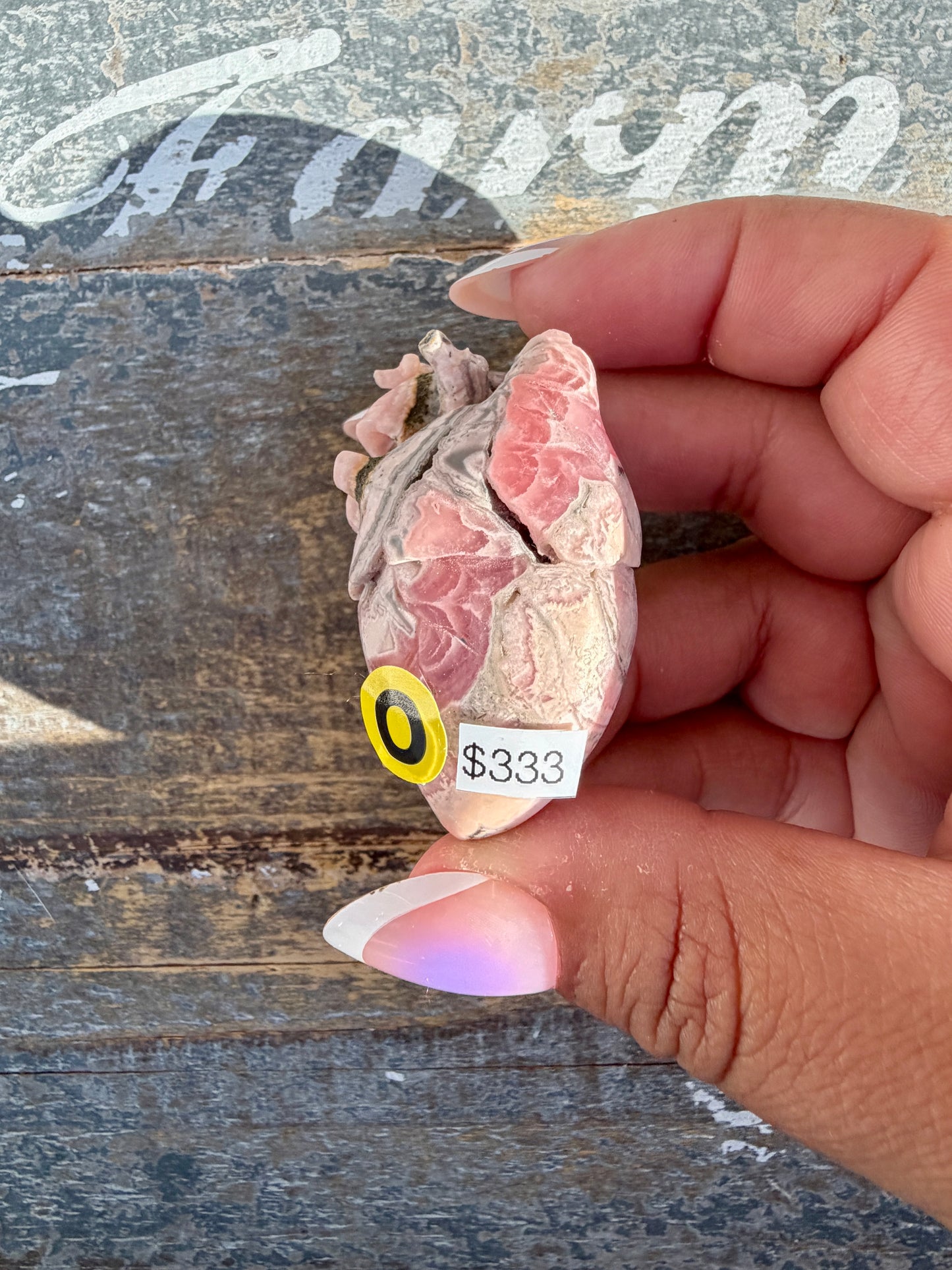Gorgeous Rhodochrosite Anatomical Heart | Argentina | Opt O