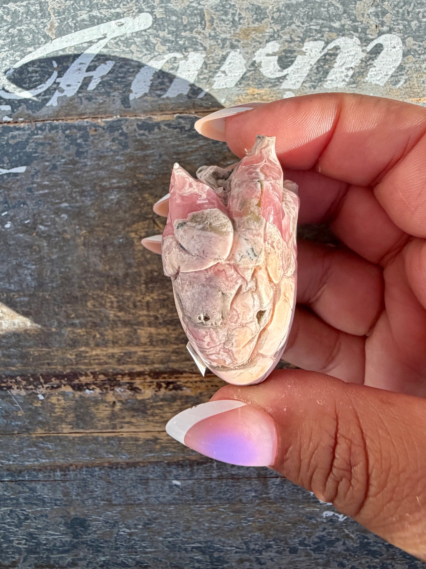 Gorgeous Rhodochrosite Anatomical Heart | Argentina | Opt O