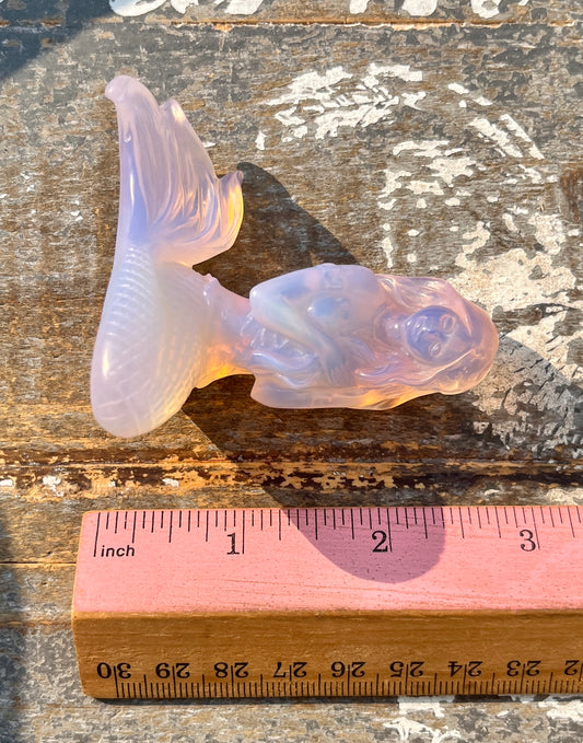 Gorgeous Pink Opalite Mermaid