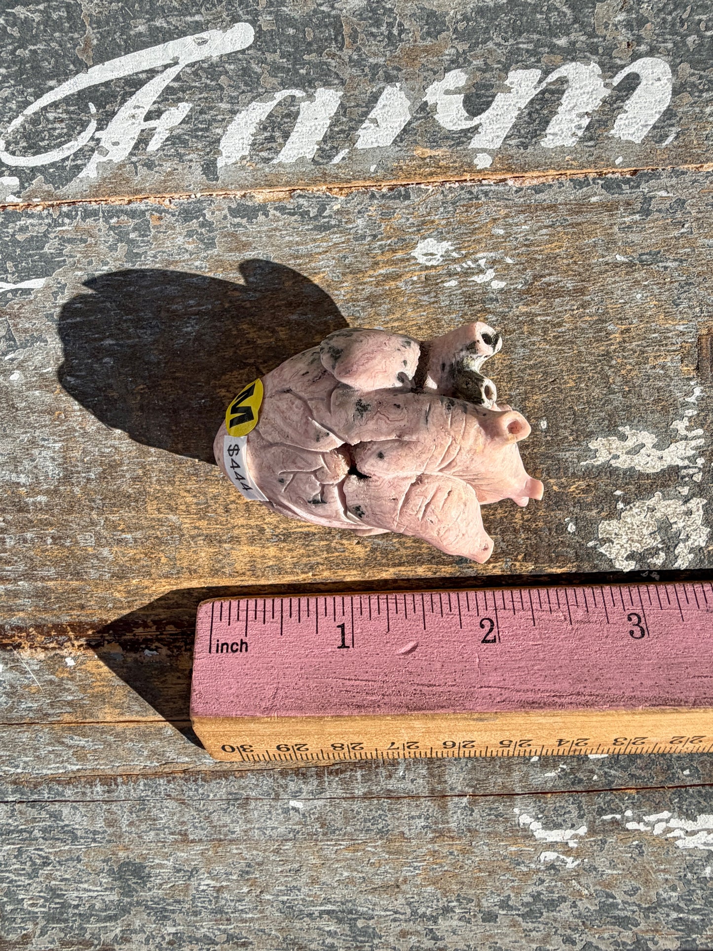 Gorgeous Rhodochrosite Anatomical Heart | Argentina | Opt M