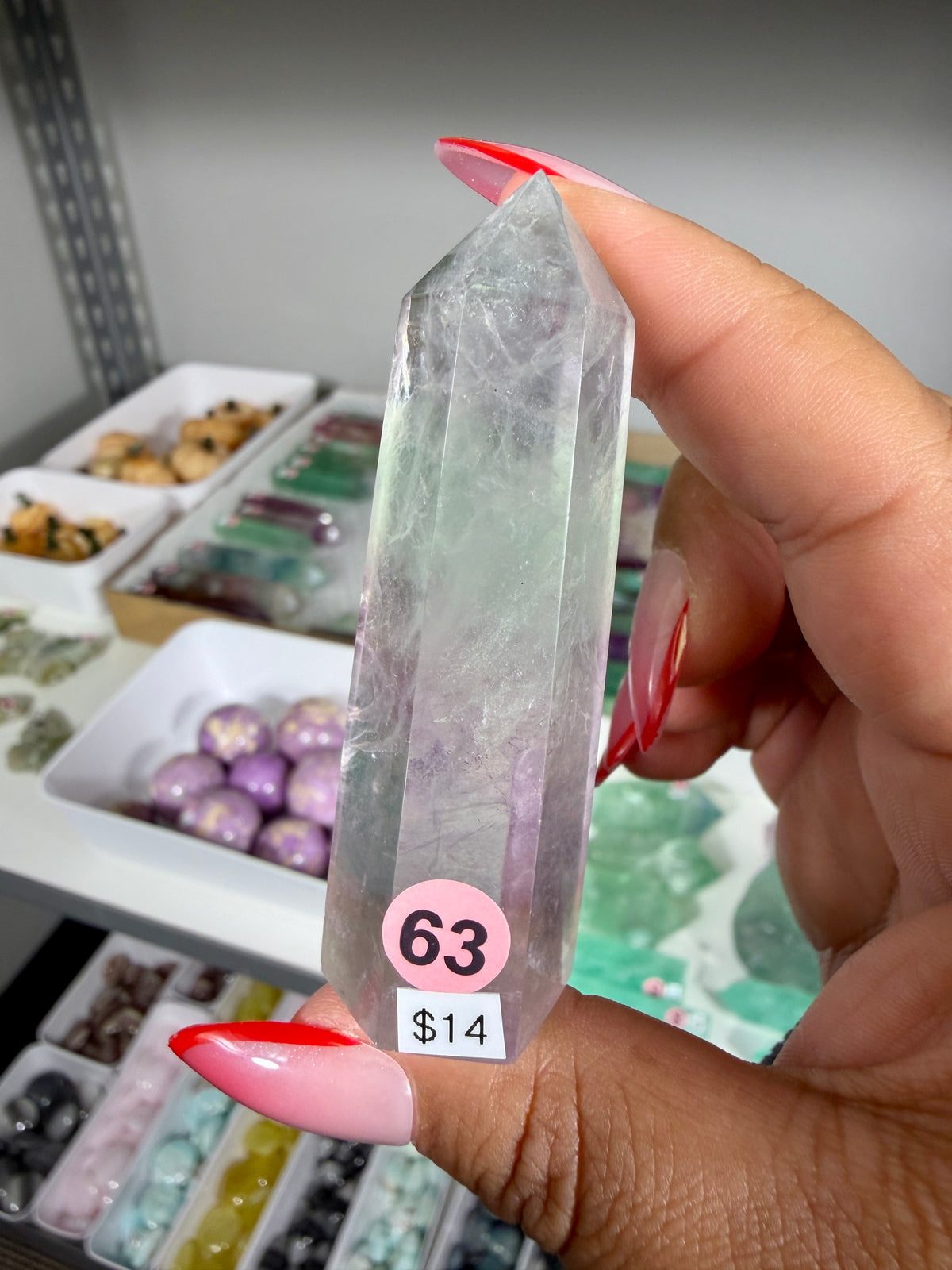 Gorgeous Rainbow Fluorite Tower | China | Opt 63