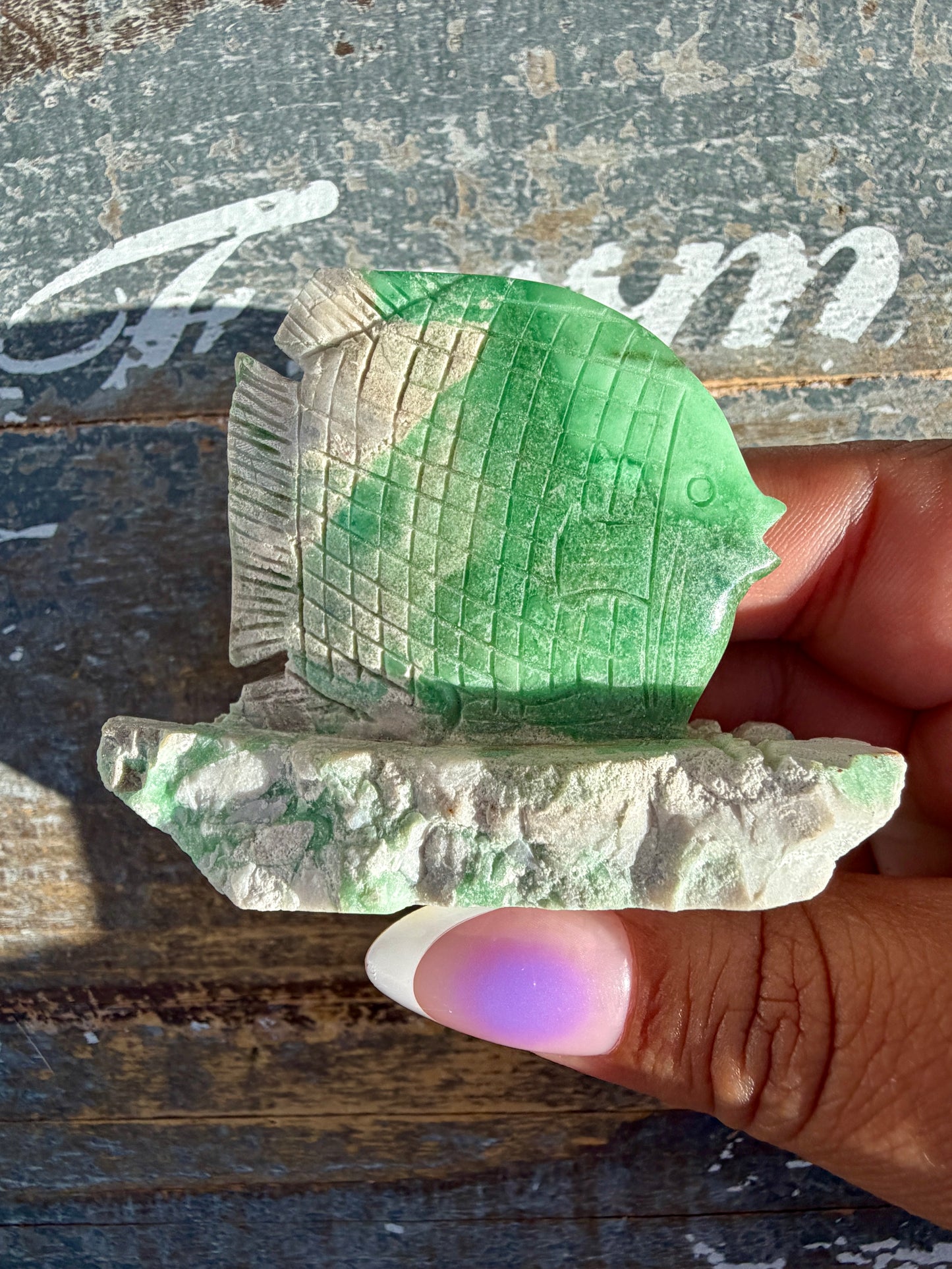 Gorgeous Variscite Fish | Opt M