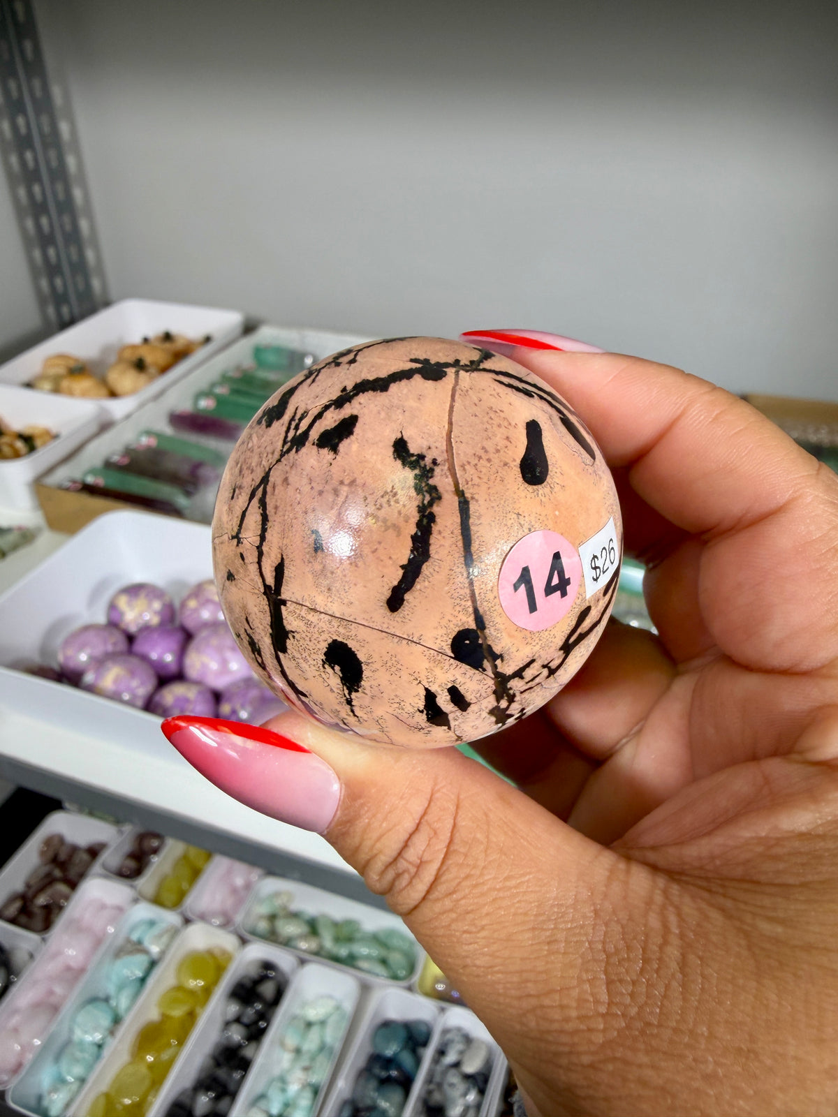 Gorgeous Picture Jasper Sphere | Opt 14