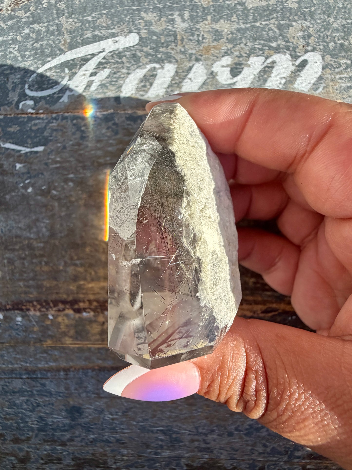 Gorgeous High Quality Rutile Quartz Freeform | Opt Y