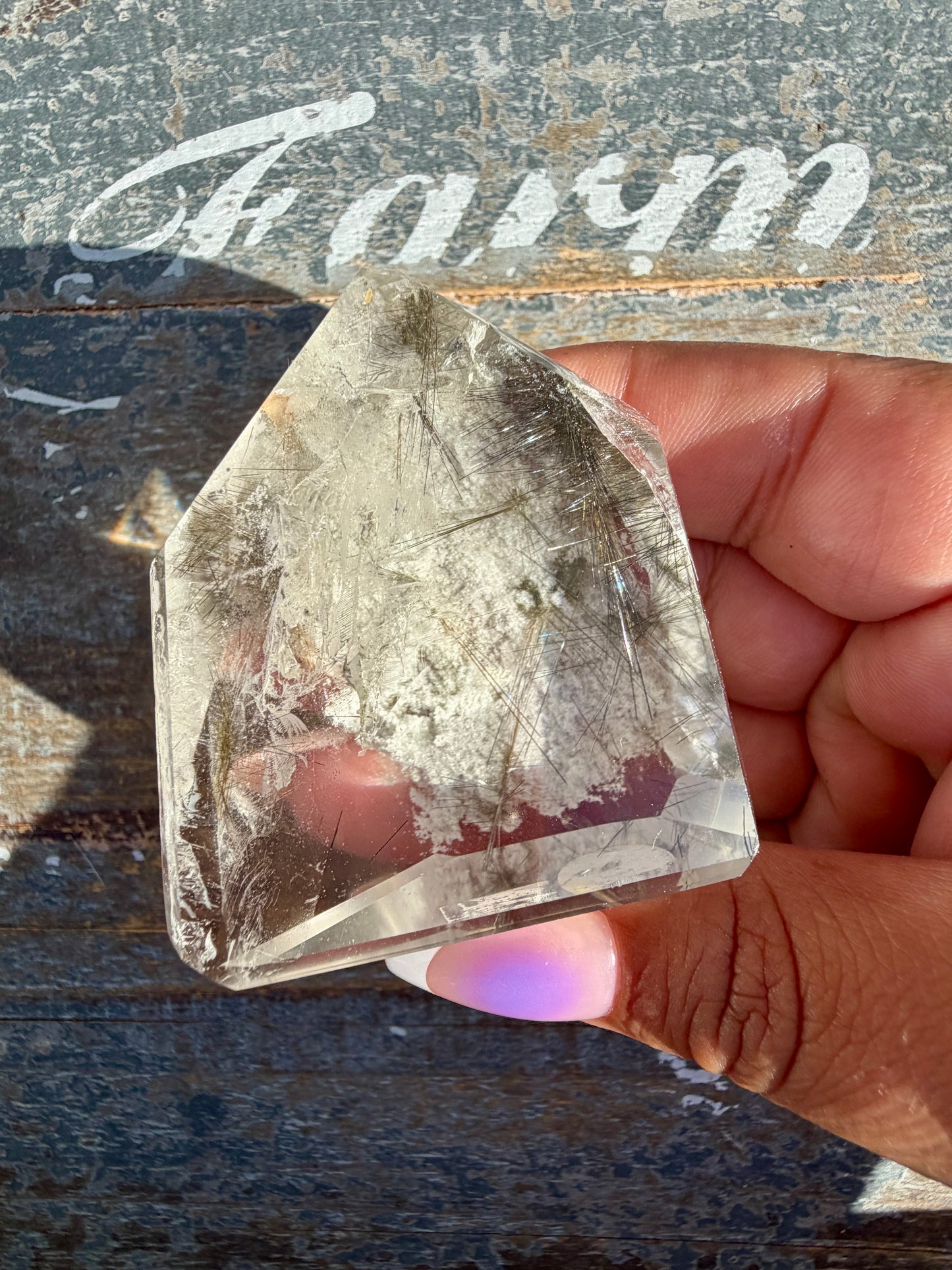 Gorgeous High Quality Rutile Quartz Freeform | Opt Y