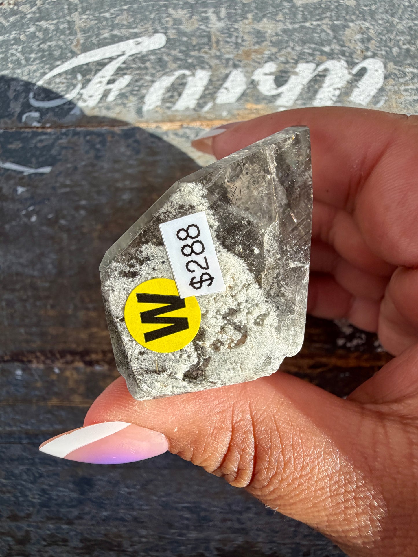 Gorgeous High Quality Rutile Quartz Freeform | Opt W