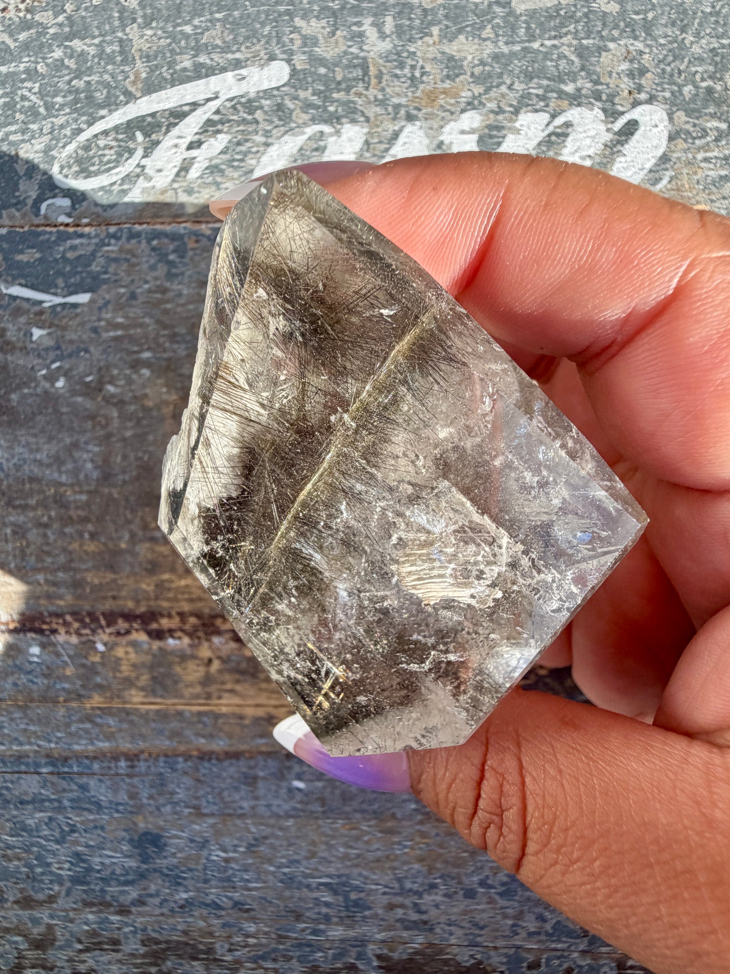 Gorgeous High Quality Rutile Quartz Freeform | Opt W