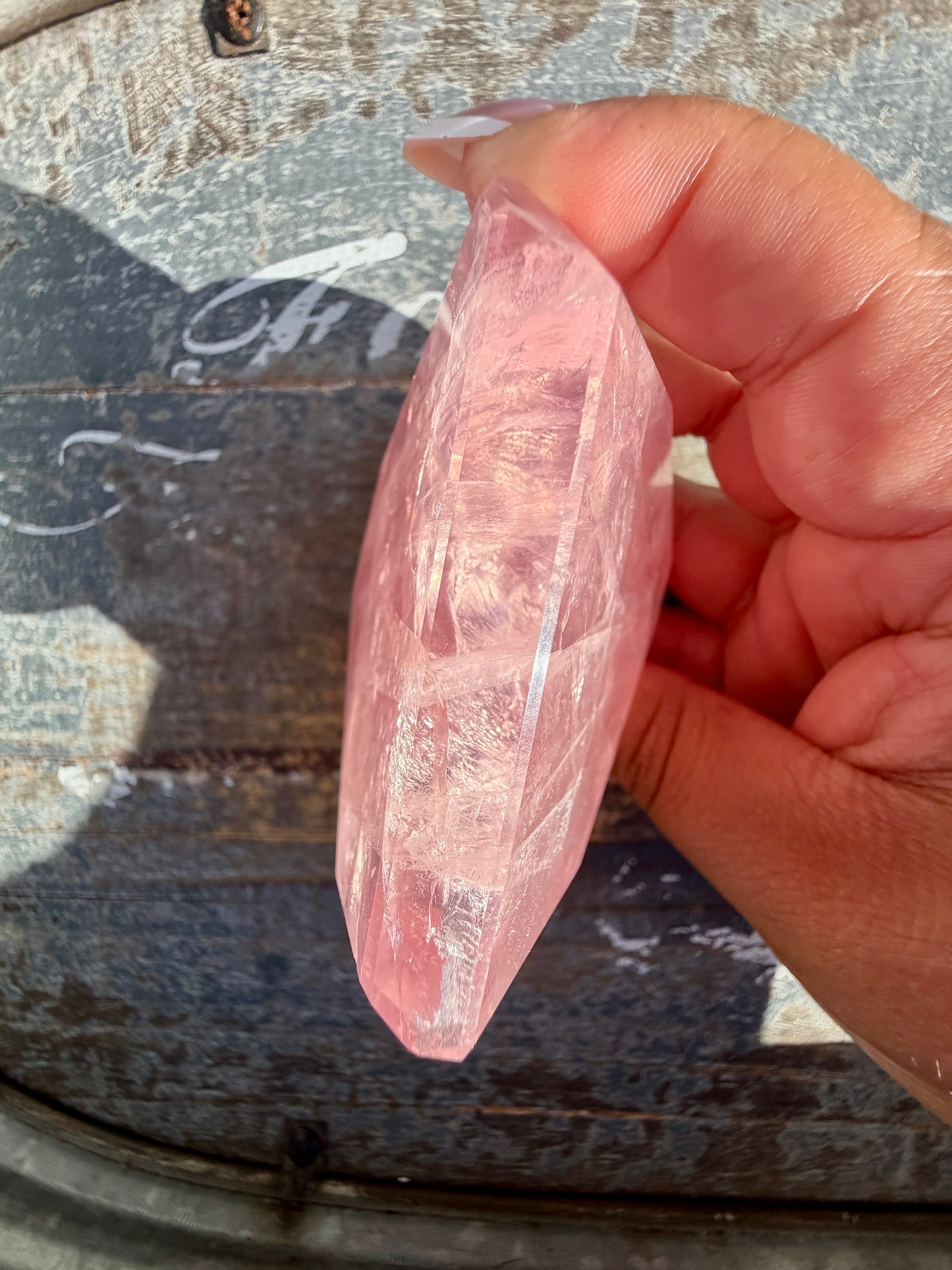 Gorgeous High Quality Rose Quartz Freeform | Opt R