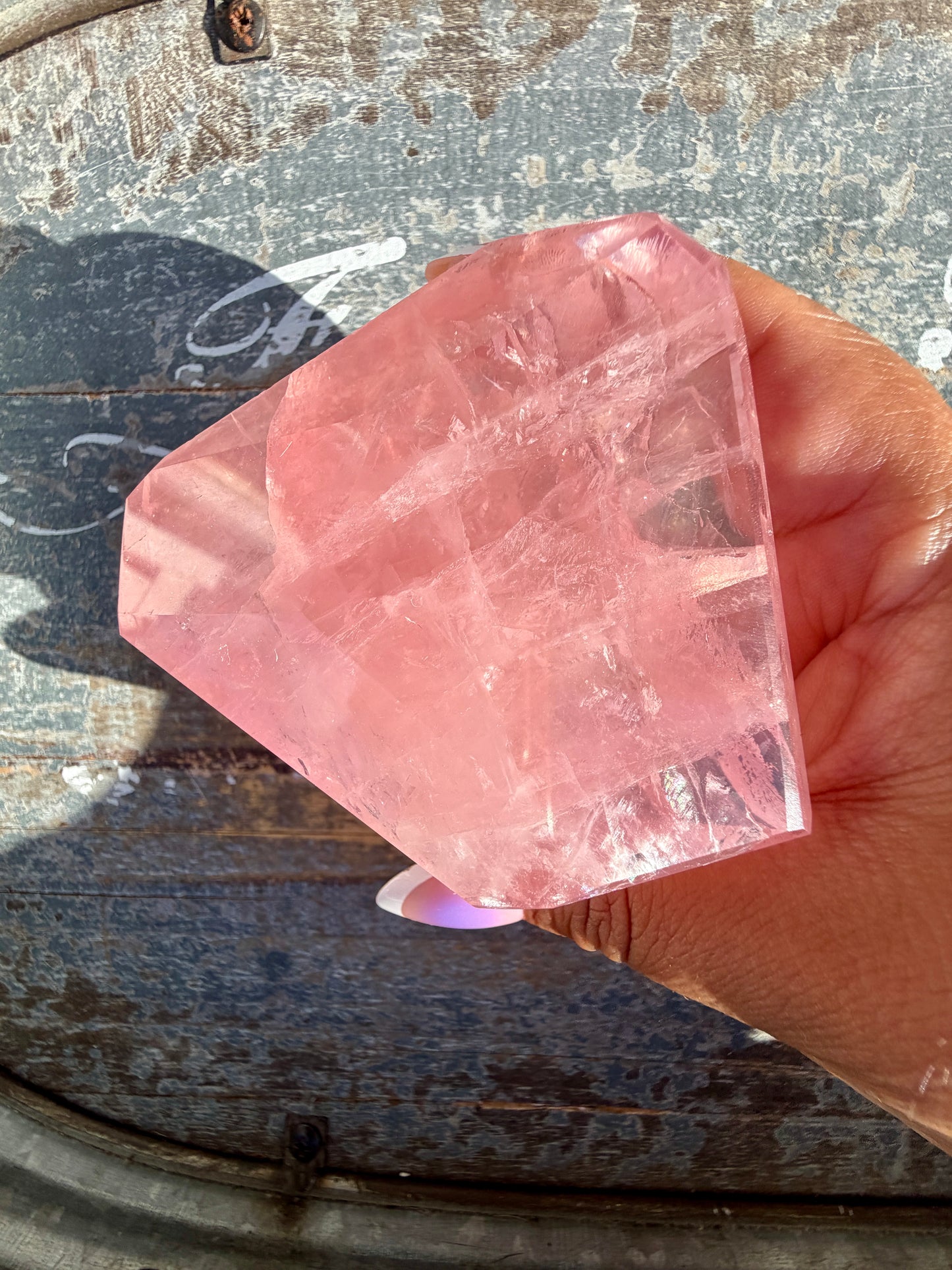 Gorgeous High Quality Rose Quartz Freeform | Opt R