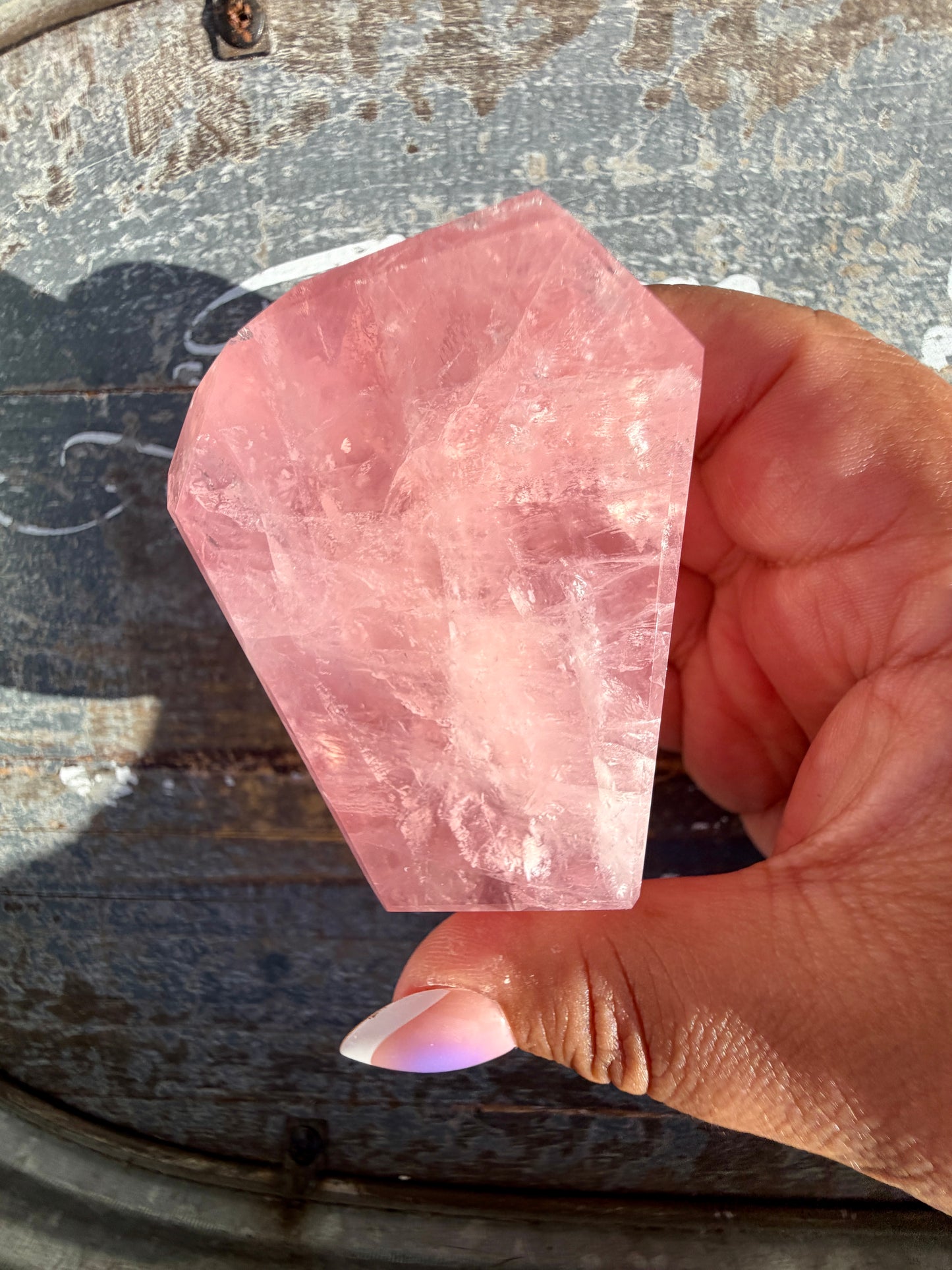 Gorgeous High Quality Rose Quartz Freeform | Opt R