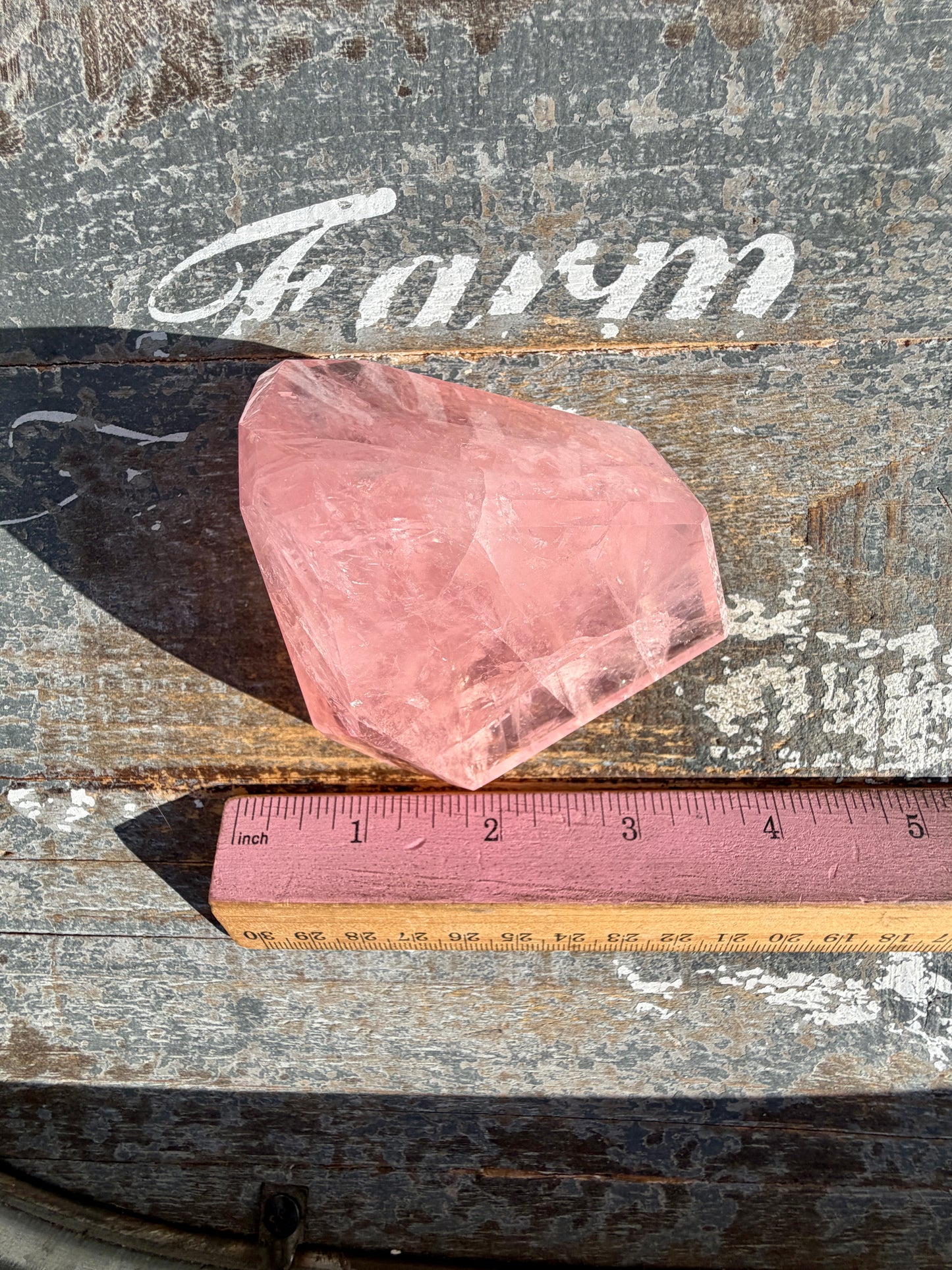 Gorgeous High Quality Rose Quartz Freeform | Opt R