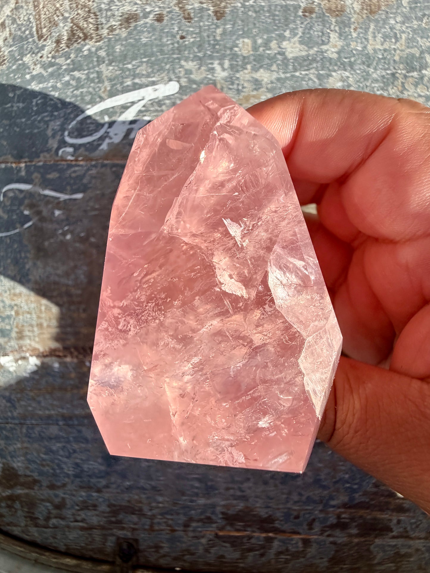 Gorgeous High Quality Rose Quartz Freeform | Opt T