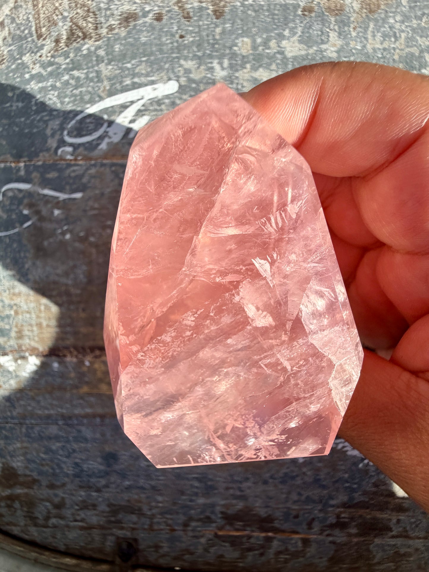 Gorgeous High Quality Rose Quartz Freeform | Opt T