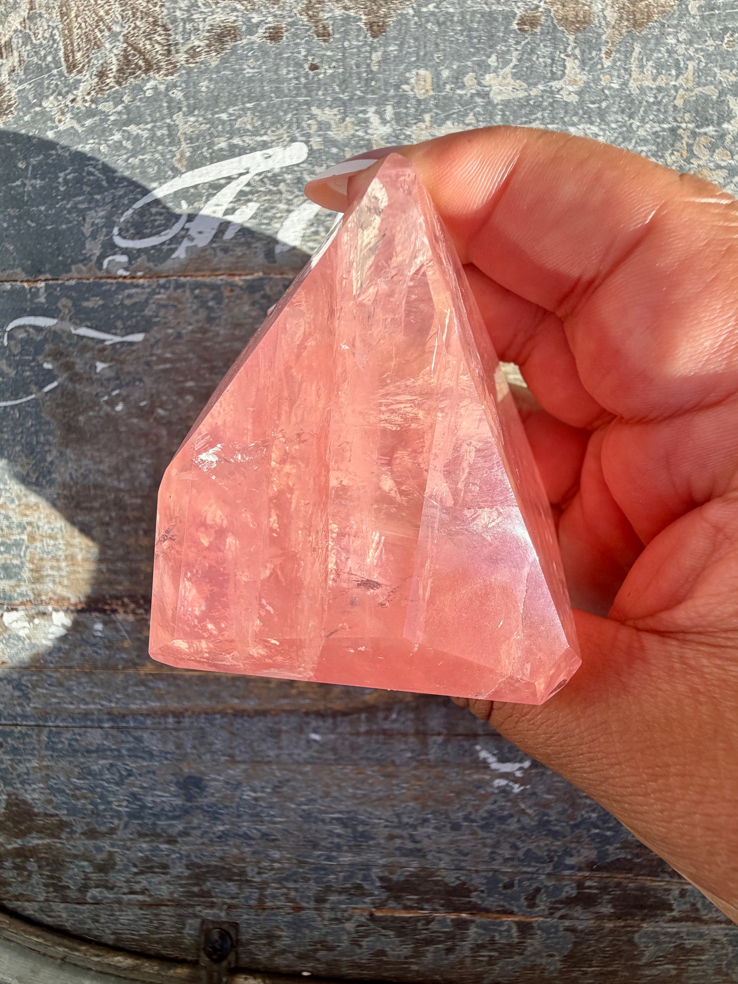 Gorgeous High Quality Rose Quartz Freeform | Opt T