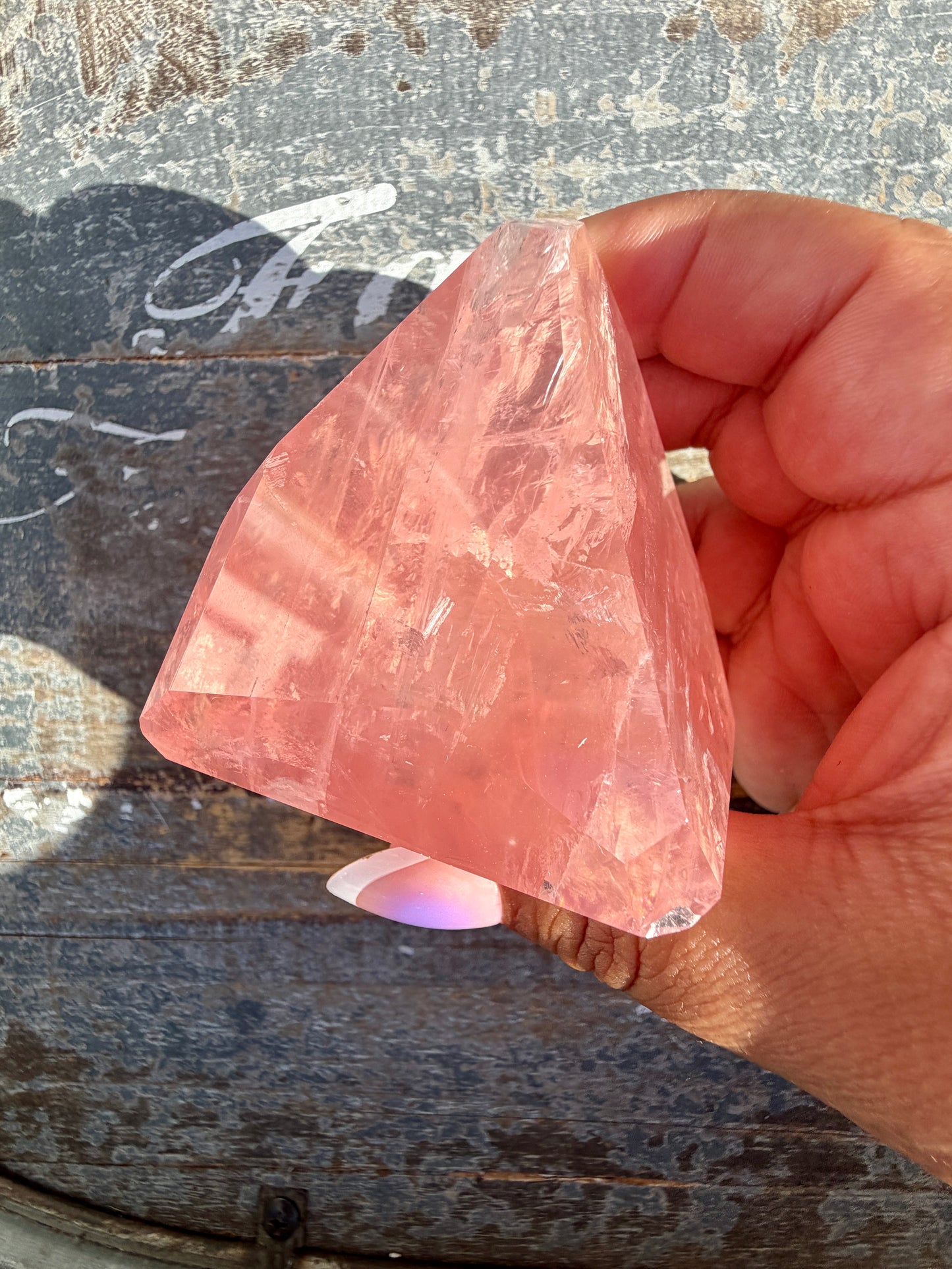 Gorgeous High Quality Rose Quartz Freeform | Opt T
