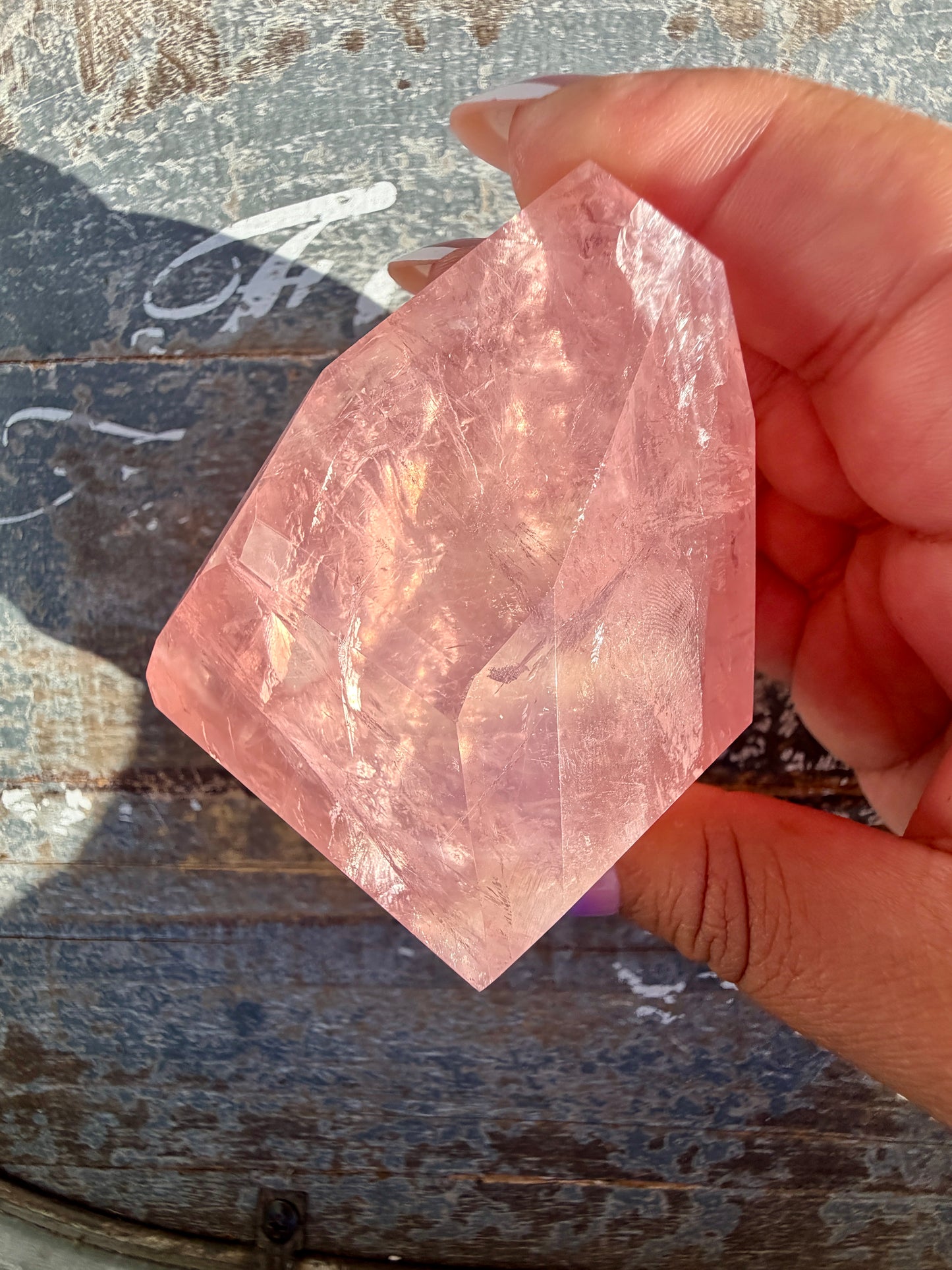 Gorgeous High Quality Rose Quartz Freeform | Opt T
