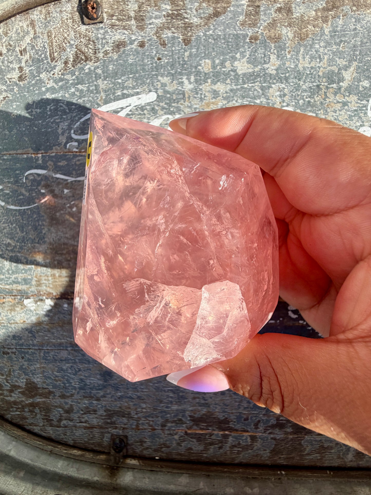 Gorgeous High Quality Rose Quartz Freeform | Opt U