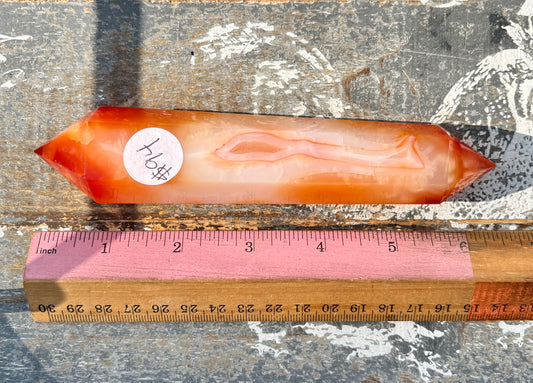 Gorgeous Carnelian Wand from Madagascar