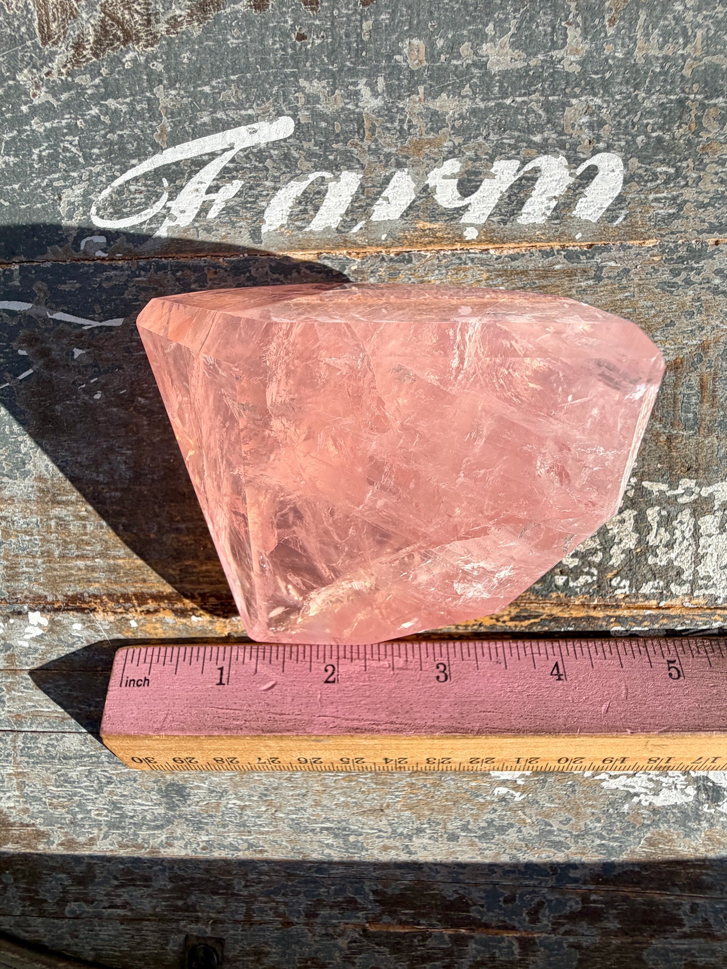 Gorgeous High Quality Rose Quartz Freeform | Opt U