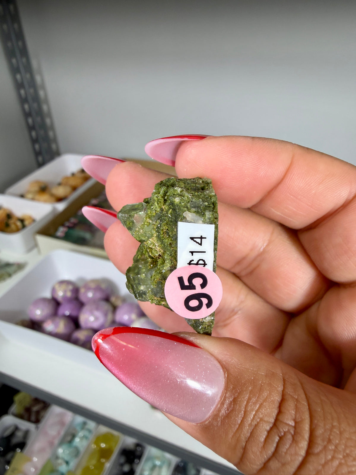 Gorgeous Epidote In Quartz Specimen | Turkey | Opt 95