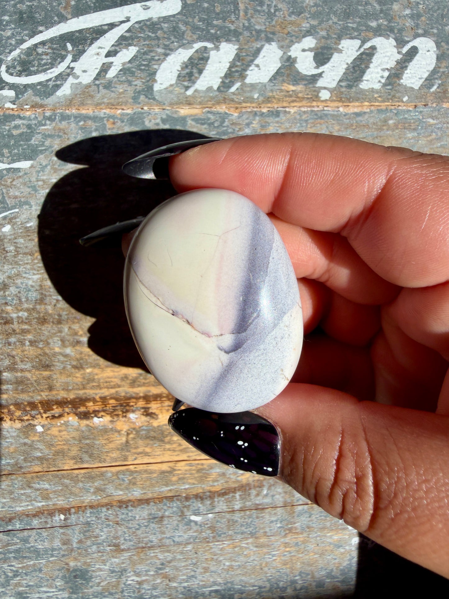 Gorgeous Hyacinth Palm Stone | Opt G