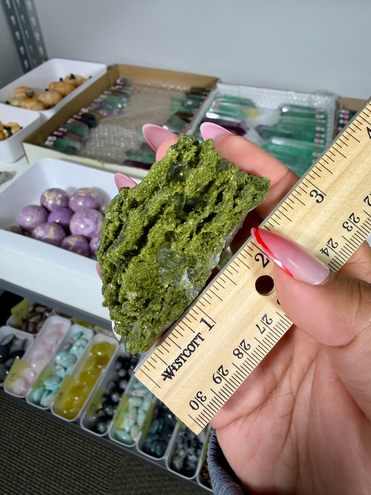 Gorgeous Epidote In Quartz Specimen | Turkey | Opt 88