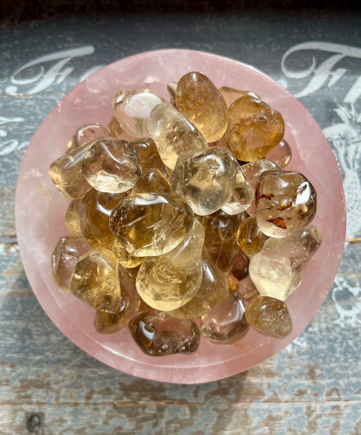 One (1) Gorgeous Natural Citrine Tumble from Brazil, 3 sizes available