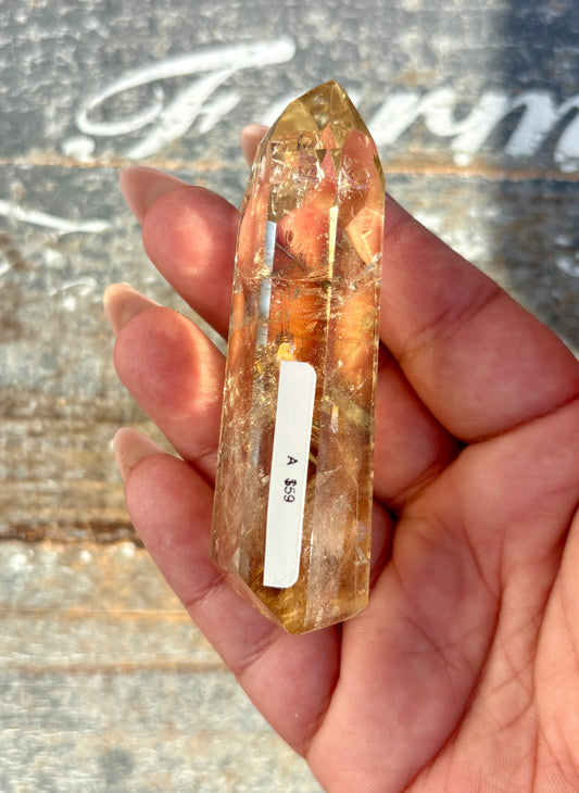 Gorgeous AAA Citrine Tower from Brazil | Opt 59