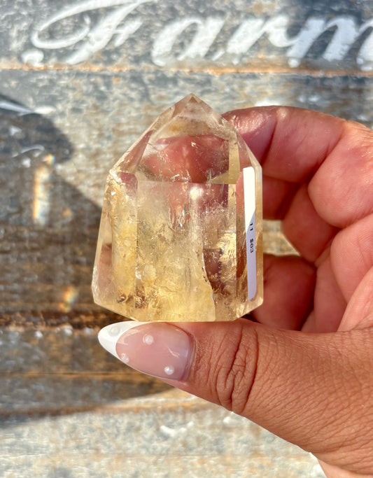Gorgeous AAA Citrine Tower from Brazil | Opt 11