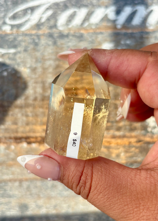 Gorgeous AAA Citrine Tower from Brazil | Opt 9