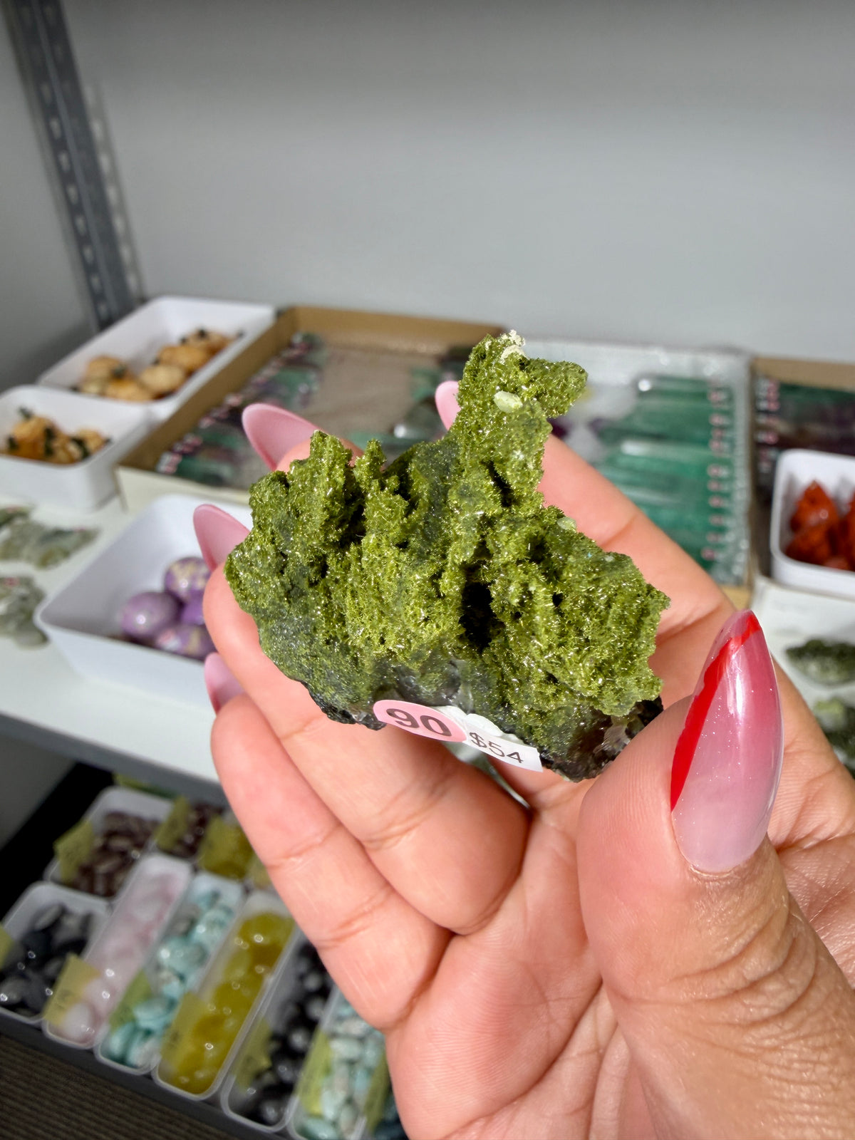 Gorgeous Epidote In Quartz Specimen | Turkey | Opt 90