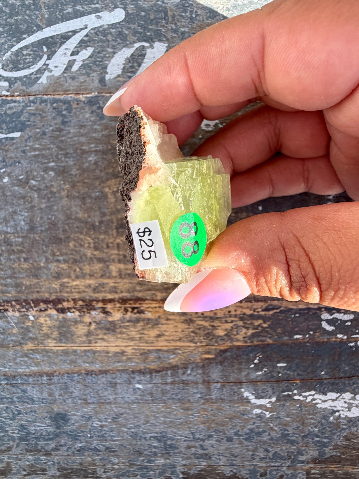 Gorgeous Green Apophyllite with Stilbite | India | Opt 88