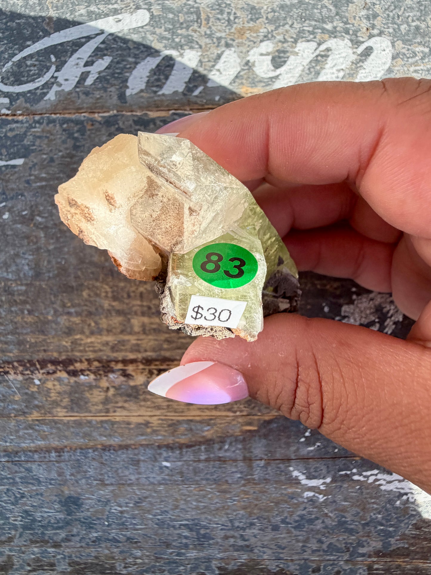 Gorgeous Green Apophyllite with Stilbite | India | Opt 83