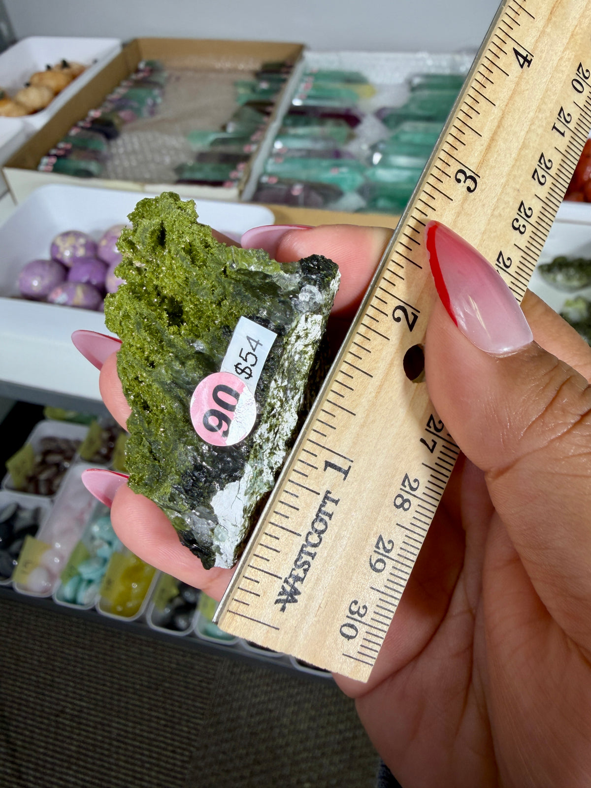 Gorgeous Epidote In Quartz Specimen | Turkey | Opt 90