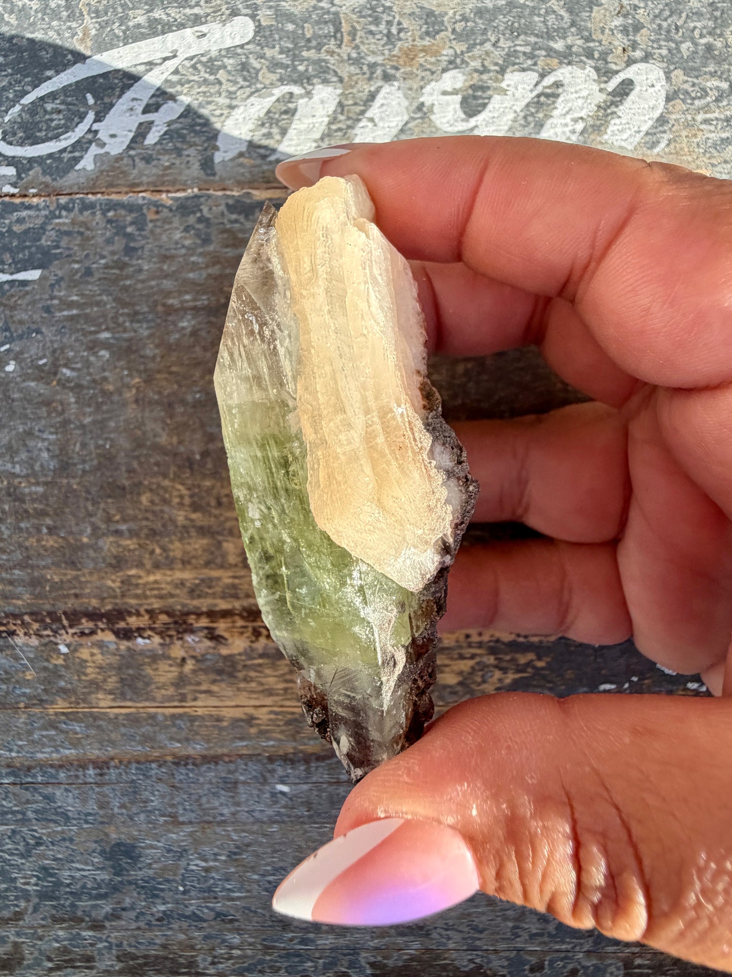 Gorgeous Green Apophyllite with Stilbite | India | Opt 83
