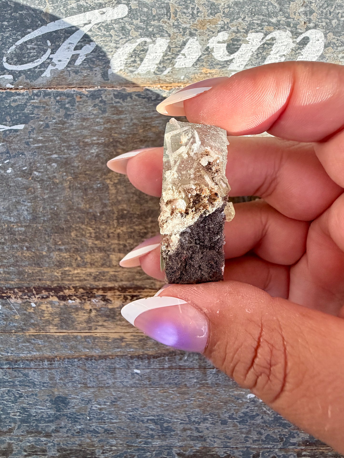 Gorgeous Green Apophyllite with Stilbite | India | Opt 84