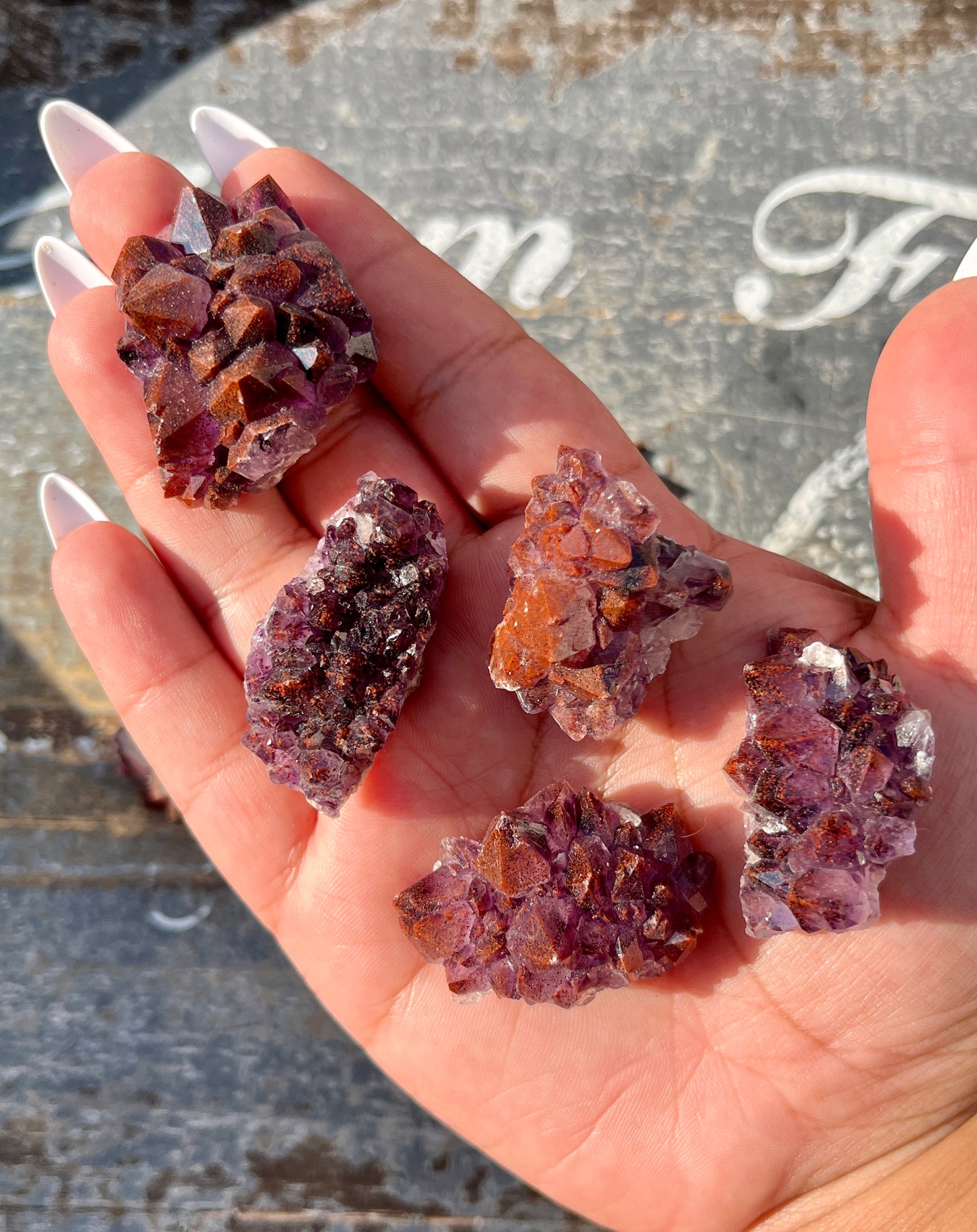 One (1) Gorgeous Thunder Bay Amethyst Mini Cluster from Canada