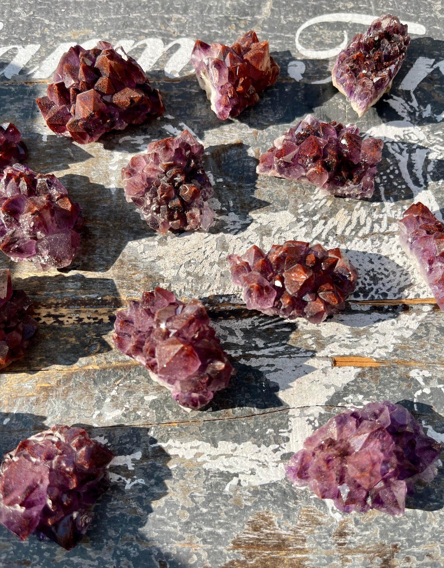 One (1) Gorgeous Thunder Bay Amethyst Mini Cluster from Canada