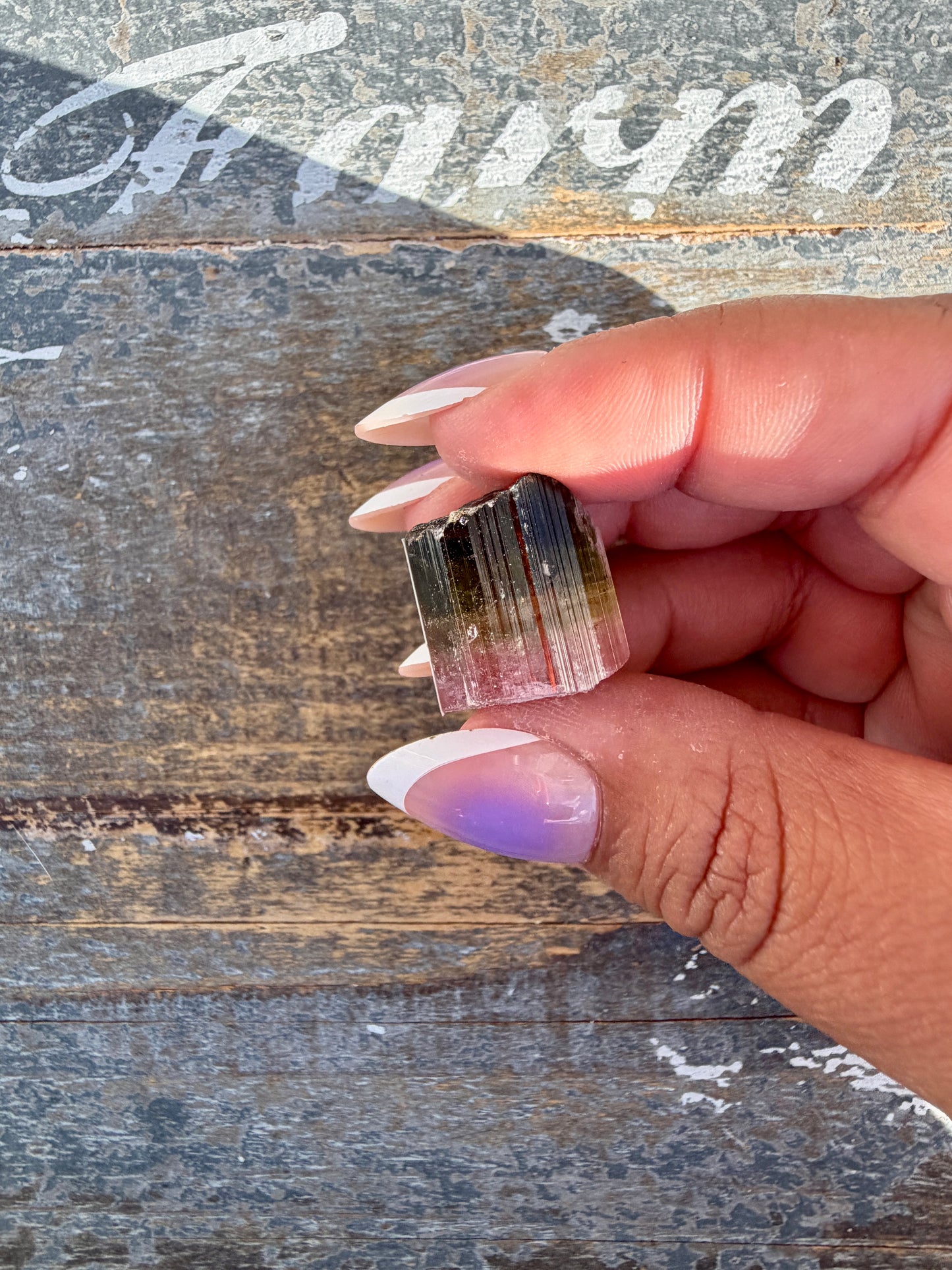 Gorgeous Bi Color Watermelon Tourmaline | Opt A