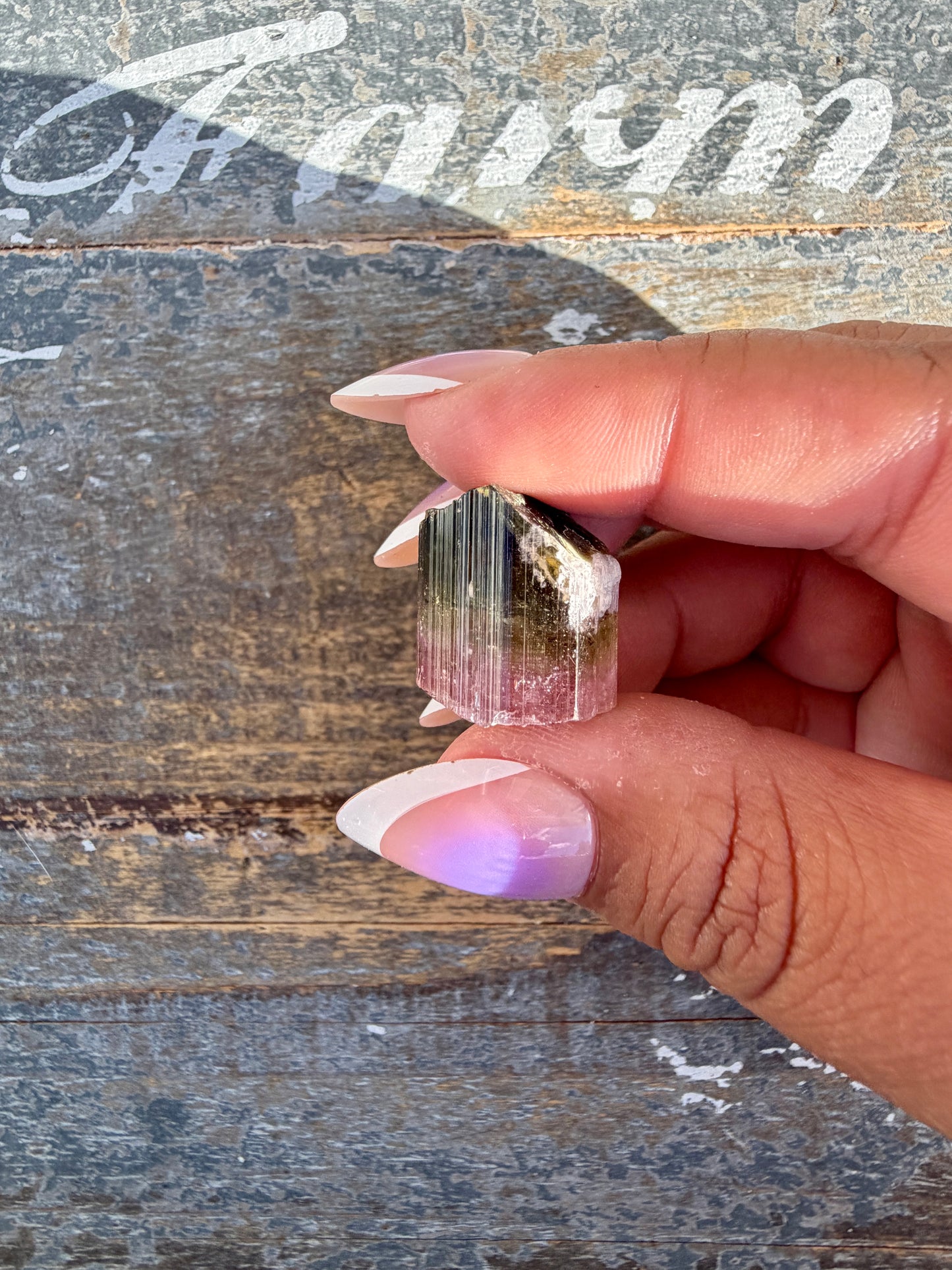 Gorgeous Bi Color Watermelon Tourmaline | Opt A