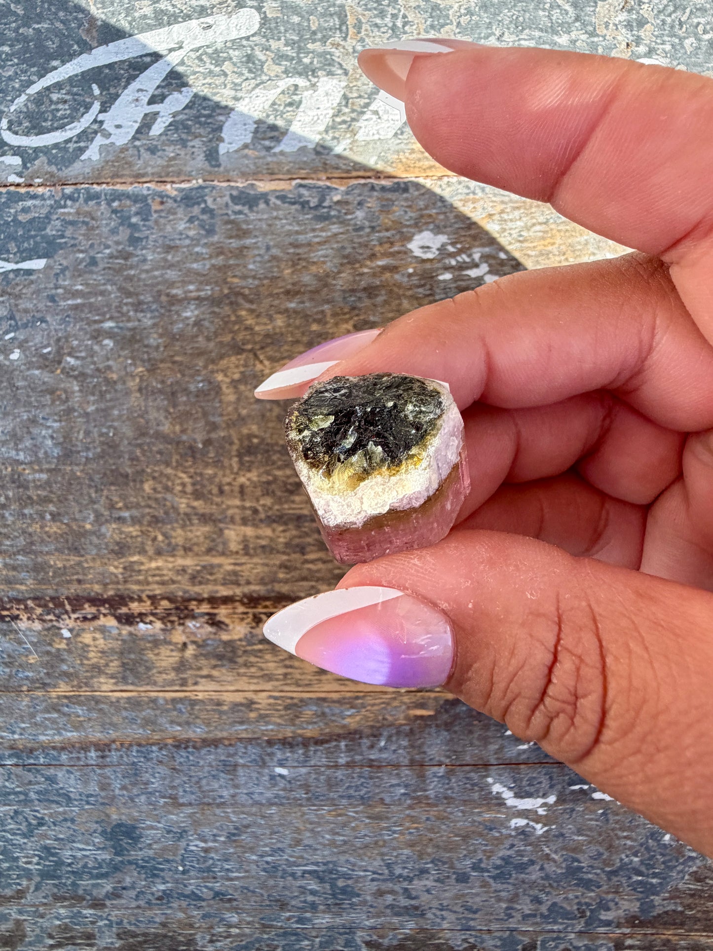 Gorgeous Bi Color Watermelon Tourmaline | Opt A