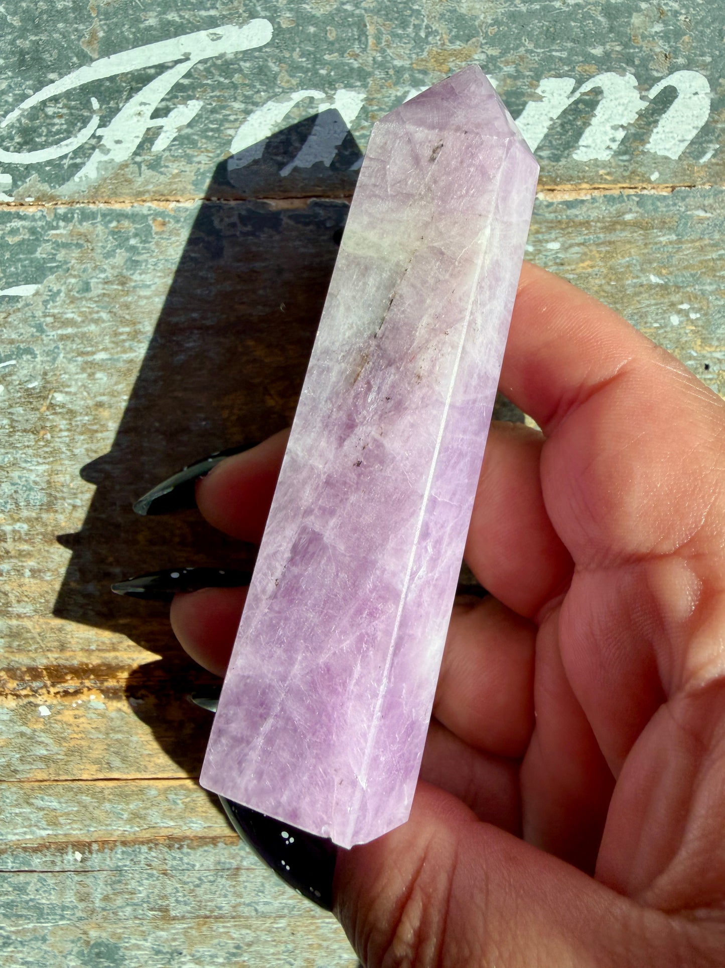 Gorgeous Purple Kunzite Tower from Pakistan | Opt W