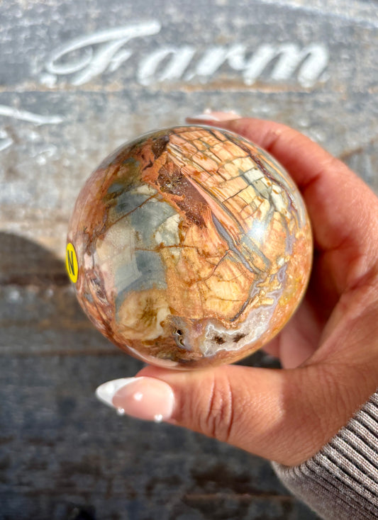 Gorgeous Ibis Jasper Sphere from Madagascar | Opt N