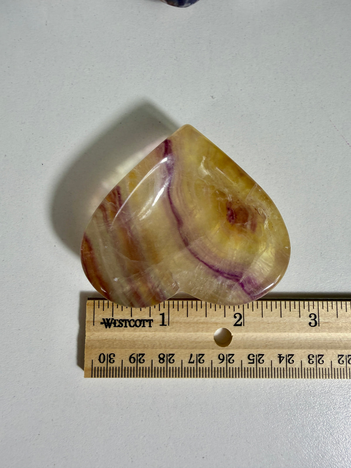 Candy Fluorite Mini Heart Bowl (only one) | Opt 28