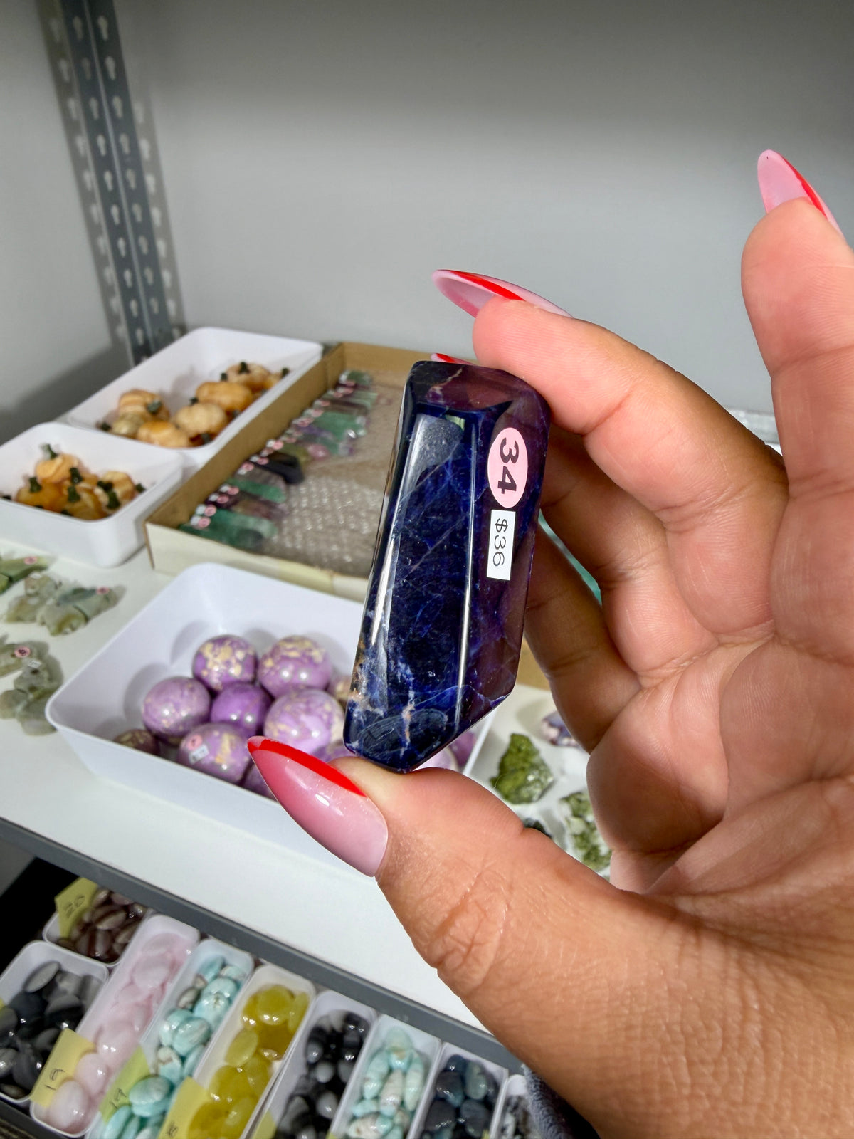 Gorgeous Dark Blue Sodalite Freeform | Opt 34