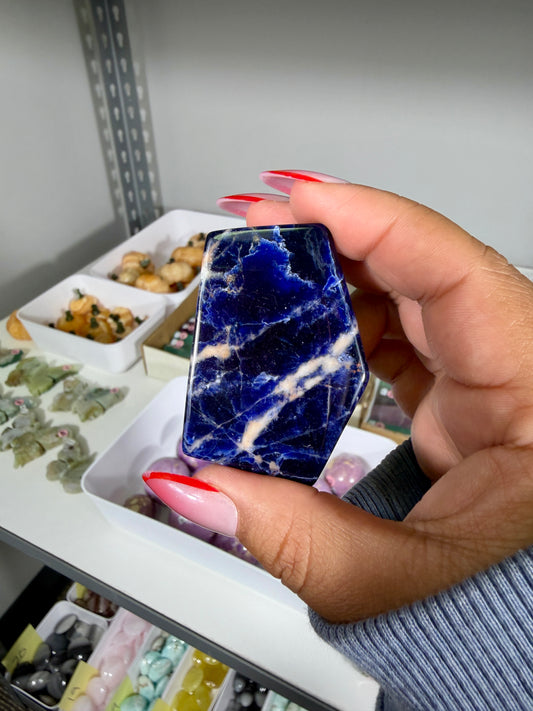 Gorgeous Dark Blue Sodalite Freeform | Opt 32